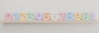 Standing Bubble Letters A–Z, 0–9, & and ! — Printable Files (STL + 3MF)