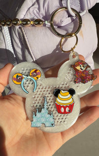 Pin Trading Board Keychains, Small + Medium — Printable Files (STL + 3MF)