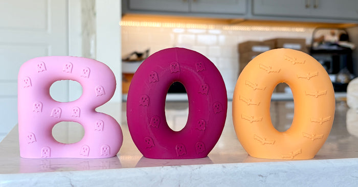 Halloween Standing Bubble Letters A–Z — Printable Files (STL + 3MF)