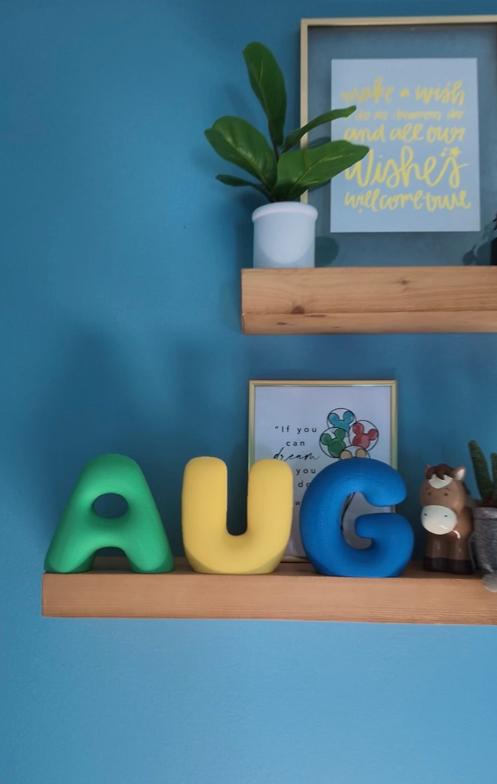 Standing Bubble Letters A–Z, 0–9, & and ! — Printable Files (STL + 3MF)