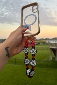 Volleyball Phone Wristlet — Printable Files (STL + 3MF)