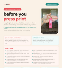 Before You Press Print: Beginner 3D Printing Guide + Tested 0.4 & 0.2 Settings